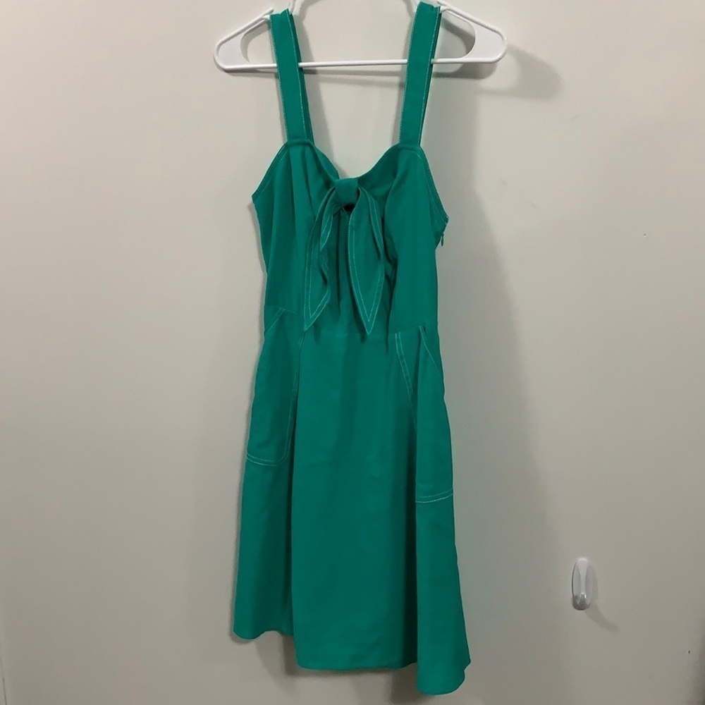 A New Day sleeveless dress NWT pockets Tie top S - Picture 3 of 10